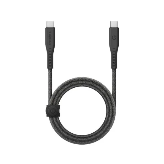 Energea Flow C-C Cable 480Mbps, 240W With Mct 3M - Black